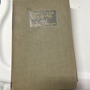 Antique book, money, and banking by John thorn Holdsworth